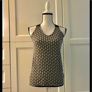 5/$15 Banana Republic Gray and Black Tank XS